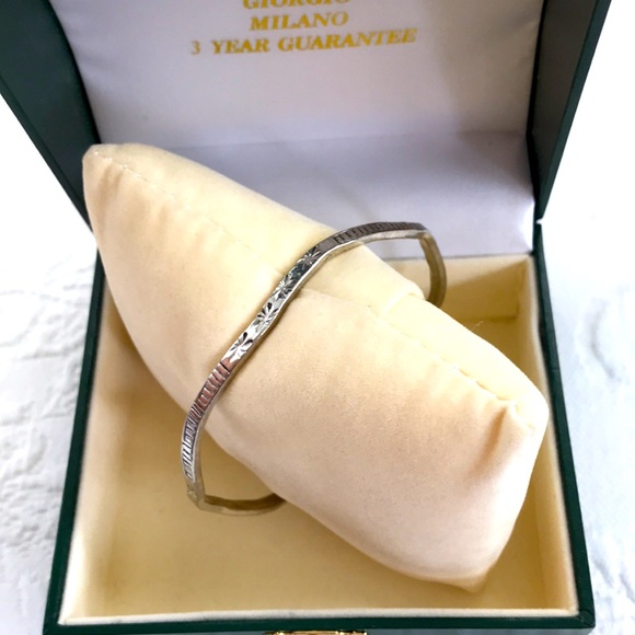 Vintage Jewelry - Vintage S 925 bangle bracelet